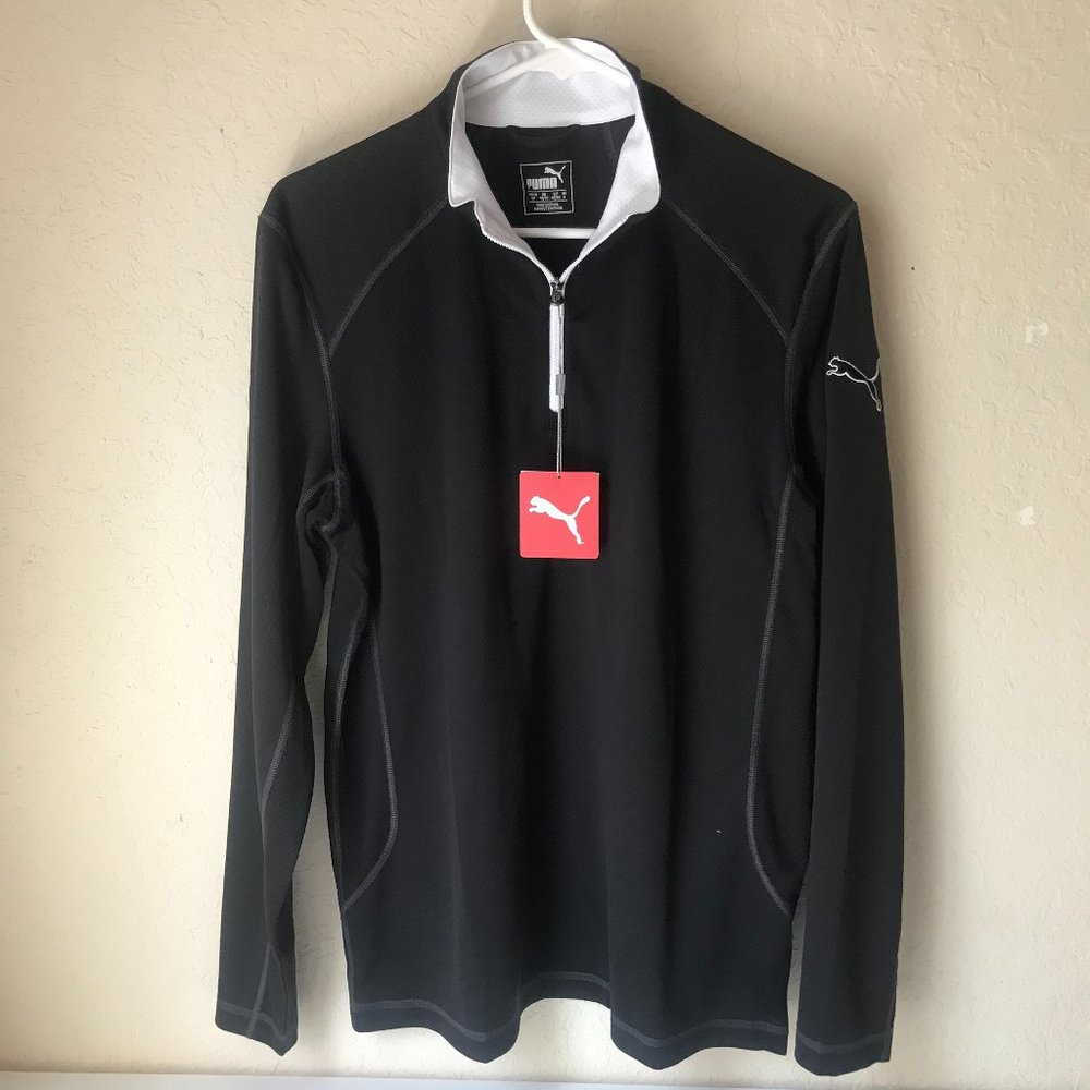 Puma 1/4 Zip, Small, New